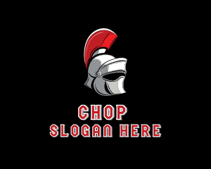 Gladiator Warrior Helmet  Logo