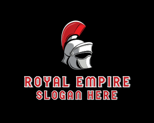 Empire - Gladiator Warrior Helmet logo design
