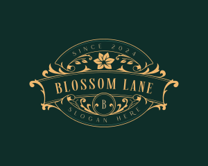 Luxury Floral Garden logo design