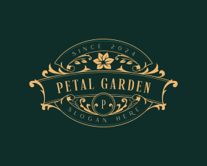 Petal - Luxury Floral Garden logo design
