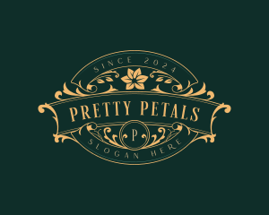 Luxury Floral Garden logo design