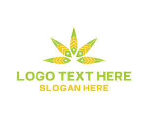 Star Cannabis Weed Logo