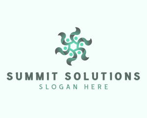 Conference - Organization Support People logo design