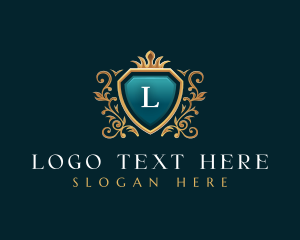 Ornamental - Premium Royal Shield logo design