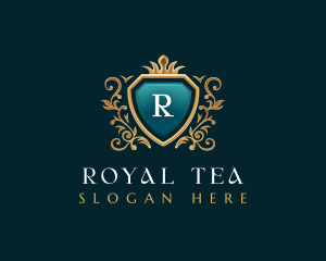 Premium Royal Shield logo design