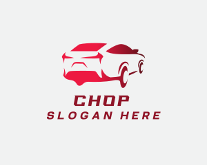 SUV Auto Transportation Logo
