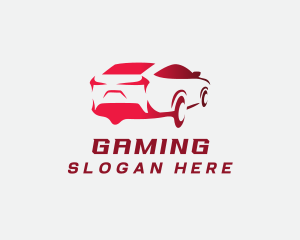 Drag Racing - SUV Auto Transportation logo design