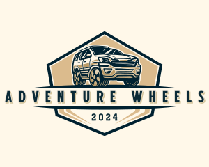 4wd - Automotive SUV Transportation logo design