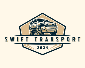 Automotive SUV Transportation logo design