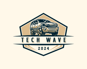 Automotive SUV Transportation logo design