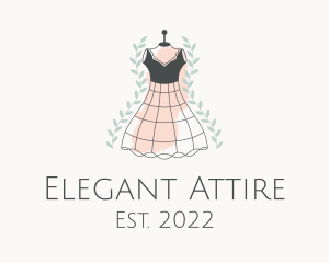 Gown - Tailoring Gown Fashion logo design