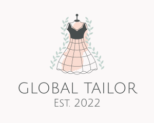 Tailoring Gown Fashion  logo design