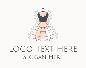 Tailoring Gown Fashion  Logo