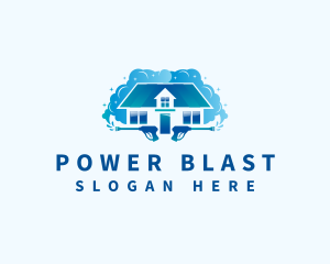 Power Wash Cleaner logo design