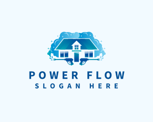 Power Wash Cleaner logo design