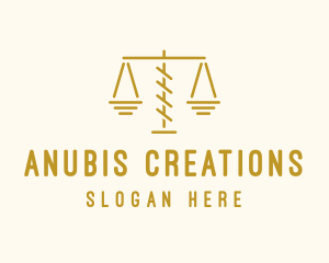 Legal Attorney Scales logo design