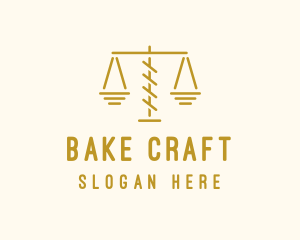 Legal Attorney Scales logo design