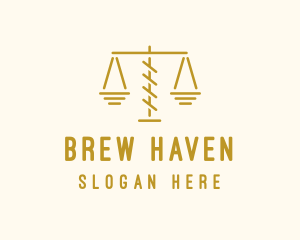 Legal Attorney Scales logo design