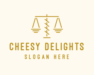 Legal Attorney Scales logo design