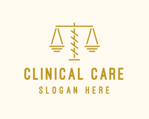 Legal Attorney Scales logo design