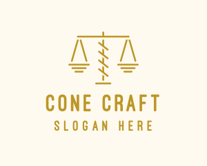 Legal Attorney Scales logo design