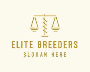 Legal Attorney Scales logo design