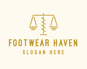 Legal Attorney Scales logo design