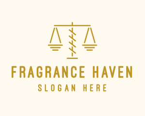 Legal Attorney Scales logo design