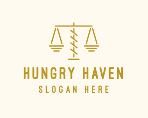 Legal Attorney Scales logo design