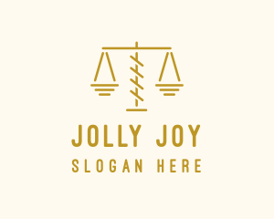 Legal Attorney Scales logo design