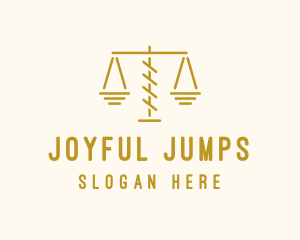 Legal Attorney Scales logo design