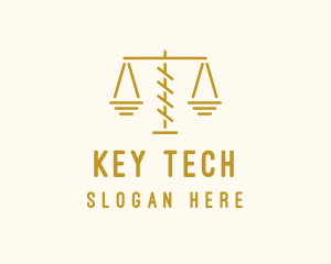 Legal Attorney Scales logo design