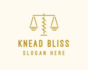 Legal Attorney Scales logo design