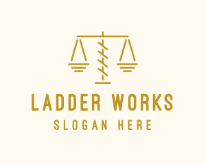 Legal Attorney Scales logo design