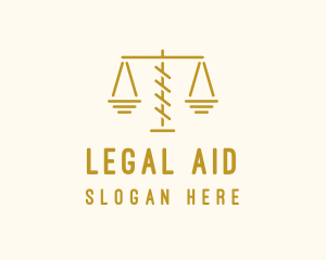 Attorney - Legal Attorney Scales logo design
