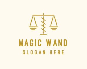 Legal Attorney Scales logo design