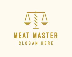 Legal Attorney Scales logo design