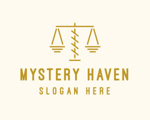 Legal Attorney Scales logo design