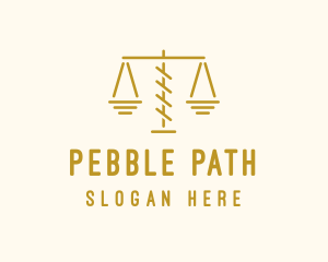 Legal Attorney Scales logo design