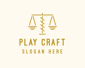 Legal Attorney Scales logo design