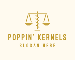 Legal Attorney Scales logo design