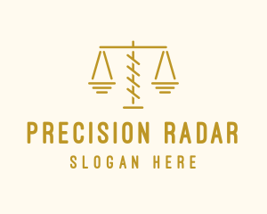 Legal Attorney Scales logo design