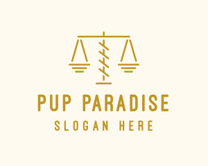 Legal Attorney Scales logo design