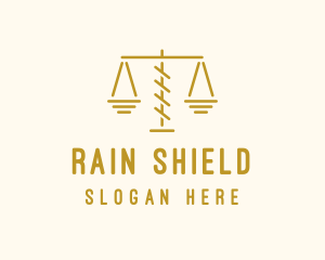 Legal Attorney Scales logo design