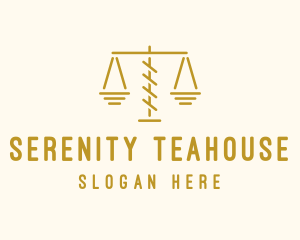 Legal Attorney Scales logo design