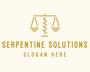 Legal Attorney Scales logo design