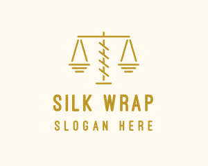 Legal Attorney Scales logo design