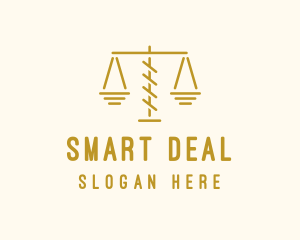 Legal Attorney Scales logo design