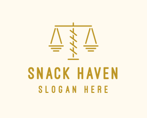 Legal Attorney Scales logo design