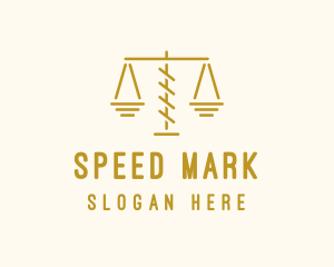 Legal Attorney Scales logo design